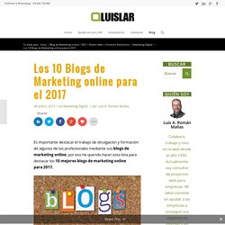 Los 10 Blogs de Marketing online para el 2017