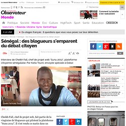 Sénégal : des blogueurs s'emparent du débat citoyen