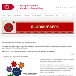 Bloomin 'Apps - Guía de Kathy Schrock a Todo