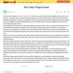 Bloor West Village Condos