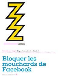 Bloquer les mouchards de Facebook