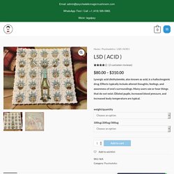 Buy LSD Blotter Paper Online