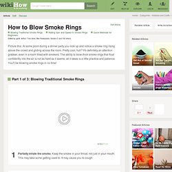 Blow Smoke Rings