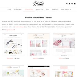 Bluchic Feminine WordPress Themes