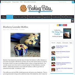 Blueberry Lavender Muffins