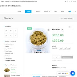 Blueberry Best deals and pure product by Green Genie Provision