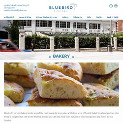 Bluebird Chelsea - D&D London - Bakery