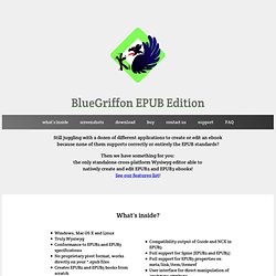 BlueGriffon EPUB Edition