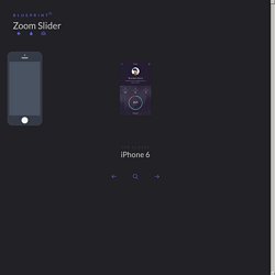Blueprint: Zoom Slider