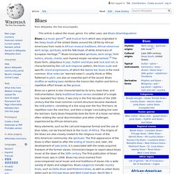 Blues - Wikipedia