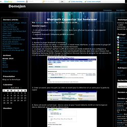 Bluetooth Connector Sur homeseer - DomoJon