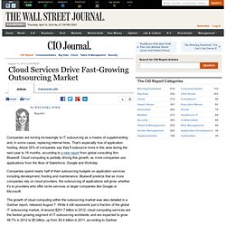 Bluewolf Study Shows 35% Growth in Use of Outsourcing - The CIO Report