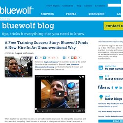 Bluewolf Makes a New Hire