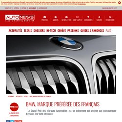 BMW, marque préférée des français