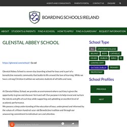 Boarding School Profile - Boarding Schools Ireland