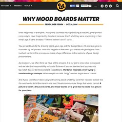 Why Mood Boards Matter