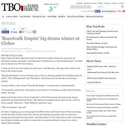 'Boardwalk Empire' big drama winner at Globes