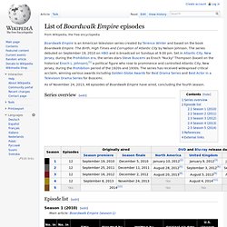 List of Boardwalk Empire episodes