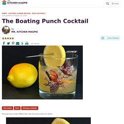 The Boating Punch Cocktail