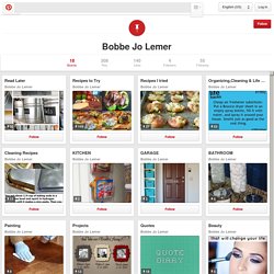 Bobbe Jo Lemer on Pinterest