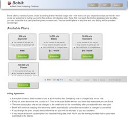 Bobik — a Cloud Service for Web Crawling/Scraping