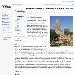 Bodh Gaya travel guide