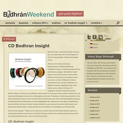 CD Bodhran Insight
