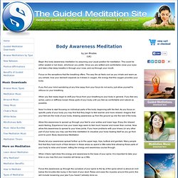 Body Awareness Meditation