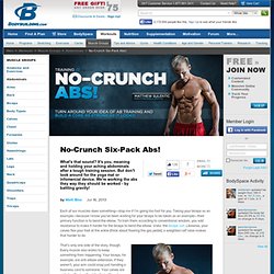 No-Crunch Six-Pack Abs!