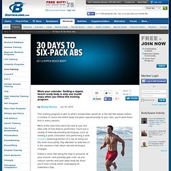 30 Days To Six-Pack Abs
