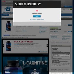 L-Carnitine by Bodybuilding.com Foundation Series - Lowest Price on L-Carnitine!