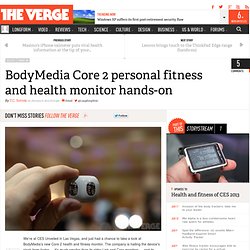 BodyMedia Core 2 personal fitness and health monitor hands-on
