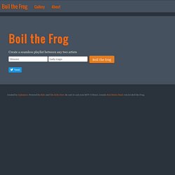 Boil the Frog