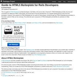 Guide to HTML5 Boilerplate for Rails Developers