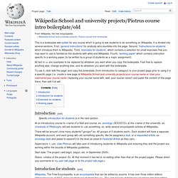School and university projects/Piotrus course intro boilerplate/old