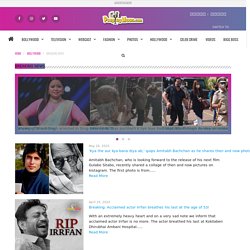 Bollywood Breaking News, Latest Bollywood Updates and Hot Gossips - peepingmoon.com
