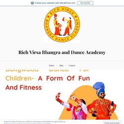 Bollywood Dance For Children- A Form Of Fun And Fitness