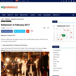 Bollywood  in February 2017 - Infoindiadirect