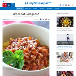 Crockpot Bolognese