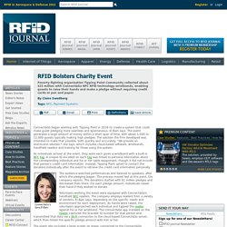 RFID Bolsters Charity Event - 2018-09-25 - Page 2 - RFID Journal