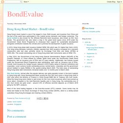 BondEvalue: Hong Kong Bond Market - BondEvalue
