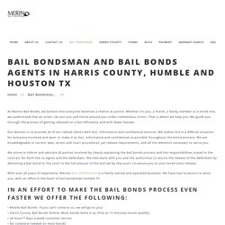 Bail Bondsman Humble, Houston TX & Harris County