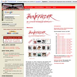 The Bonefolder an e-journal for the bookbinder and book artist