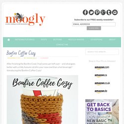 Bonfire Coffee Cozy - FREE #Crochet Pattern on Moogly!