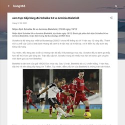 xem trực tiếp bóng đá Schalke 04 vs Arminia Bielefeld