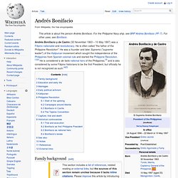 Andrés Bonifacio