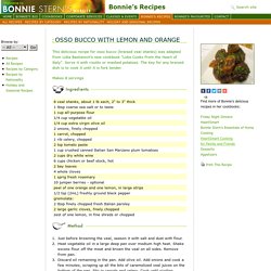 Bonnie’s Recipes