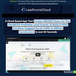 LeadFunnelCloud Software