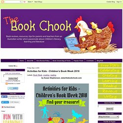 The Book Chook: Activities for Kids - Children’s Book Week 2018