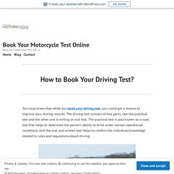 How to Book Your Driving Test?